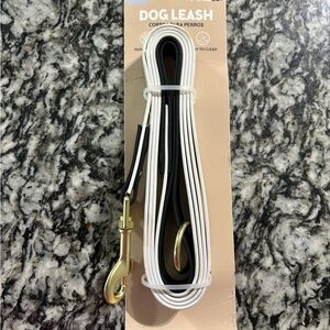 Stylish Black and White Dog Leash